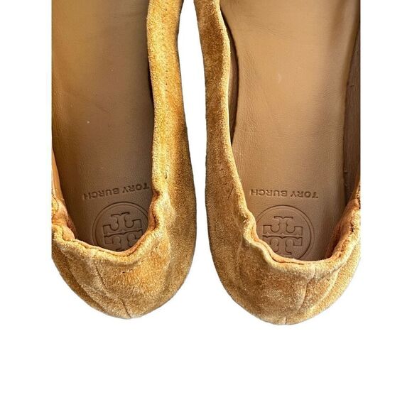 Tori Burch Minnie Travel Suede Ballet Flats size 6.5 - Picture 6 of 14